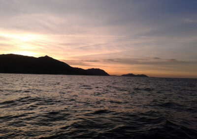 atardecer